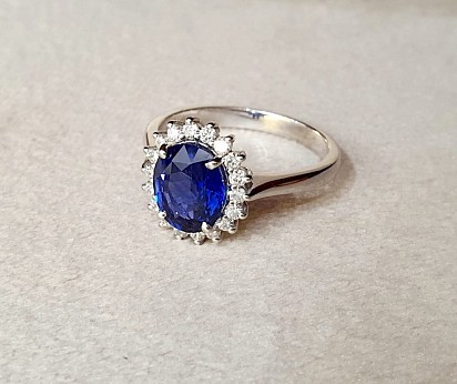 Blue Star Men's Ring/ 925 Sterling Silver Ring / Blue Star Gemstone Ring /  Wedding Ring / Promise Ring / Silver Solid Ring / Men's Ring - Etsy